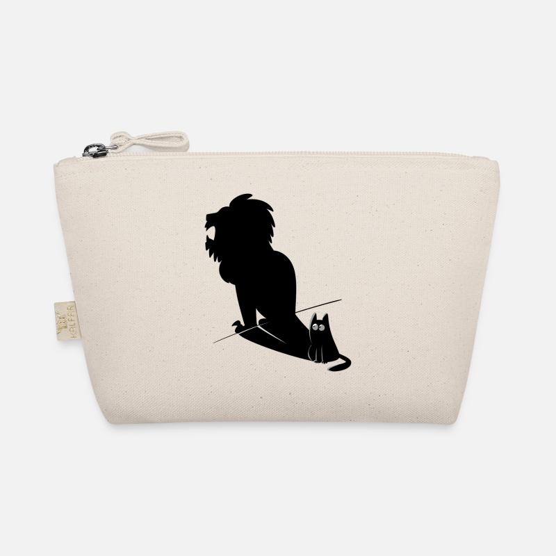 Chat à fourrure &Lion Shadow Design Trousse biologique