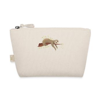 Paresseux : Je suis paresseux et je le sais - Trousse biologique - nature - Devant