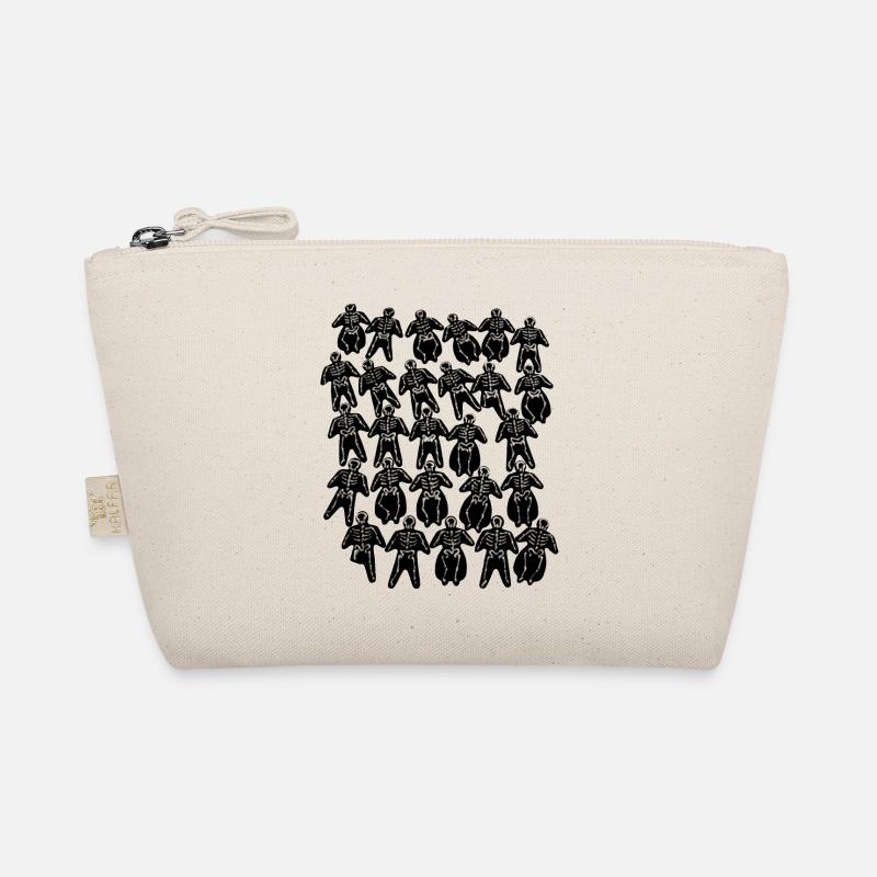 Hoseflower black Organic Pouch
