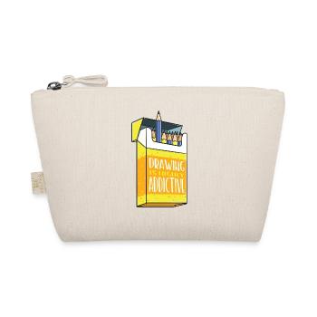 Dessin artiste peinture cadeau anniversaire stylo - Trousse biologique - nature - Devant