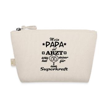 Mein PAPA ist Arzt - Bio-Täschchen - Natur - Vorne