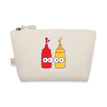 Nous allons ensemble comme le cadeau de ketchup et de moutarde - Trousse biologique - nature - Devant