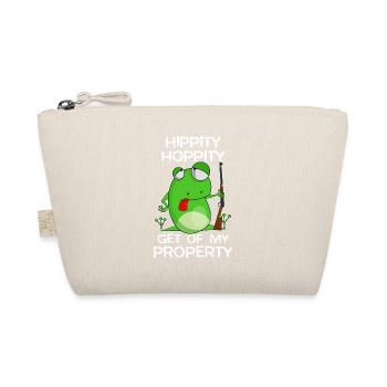 Hippity Hoppity Get Off My Property - Bio-Täschchen - Natur - Vorne