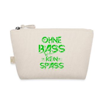 OHNE BASS KEIN SPASS 2 - Bio-Täschchen - Natur - Vorne