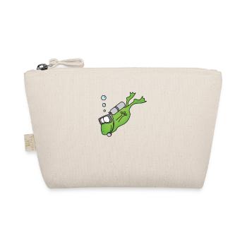 Divers Frog Imprimer T-shirt drôle de cadeau cool - Trousse biologique - nature - Devant