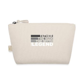 Father - The man, the myth - Organic Pouch - nature - Front