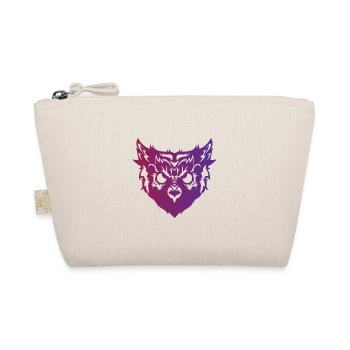 Eule mit bösem Blick Uhu Vogel Geschenk - Trousse biologique - nature - Devant