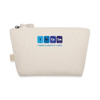 Funny - Sarkasmus - Element - Blau - Lustig - Cool - Trousse biologique - nature - Devant