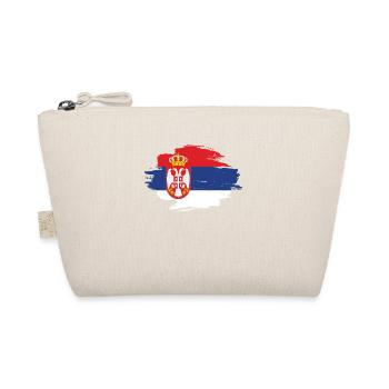 habitat flag love origin Serbia png - Organic Pouch - nature - Front