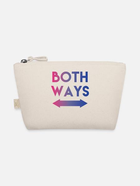 Bisexual T-Shirt - Gay Pride - Bi- Geschenk - Bio-Täschchen - Natur