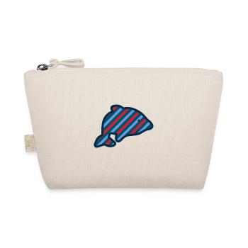 colorful fish rainbow water dolphin shark whale - Organic Pouch - nature - Front