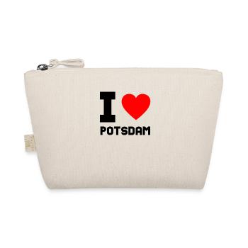 I Love Potsdam Geschenk Stadt Heimat Idee - Bio-Täschchen - Natur - Vorne