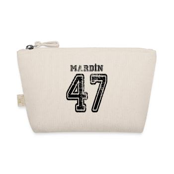 47 Mardin Turkish license plate as a gift - Organic Pouch - nature - Front