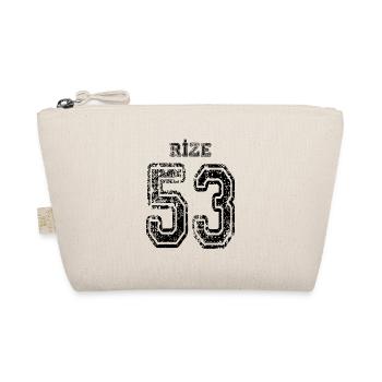 53 Rize Türkisches Nummernschild als Geschenk - Bio-Täschchen - Natur - Vorne