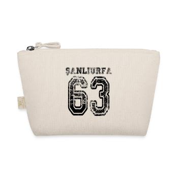 63 Sanliurfa Türkisches Nummernschild als Geschenk - Bio-Täschchen - Natur - Vorne