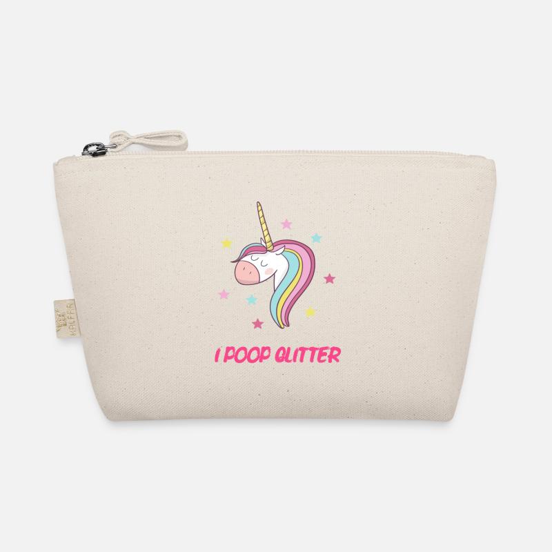 Je MERDE GLITTER Trousse biologique
