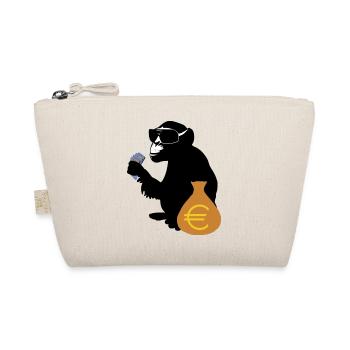 Euro monkey - Organic Pouch - nature - Front