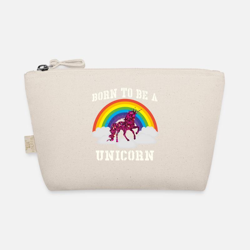 Regenbogen Einhorn Bio-Täschchen
