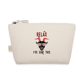 Pun Relax I've Goat This - Organic Pouch - nature - Front