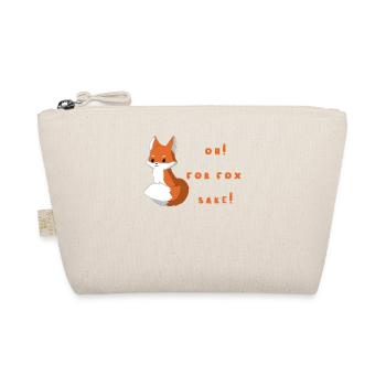 Fox - Foxes - Damned - Gift - Fox - Organic Pouch - nature - Front
