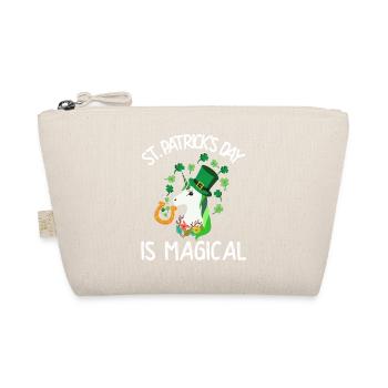 St. Patrick's Day is magical - Bio-Täschchen - Natur - Vorne