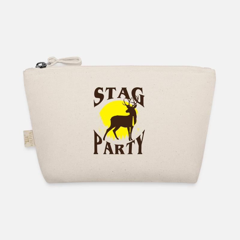 Stag Party JGA - Bachelor Party - Gift Organic Pouch