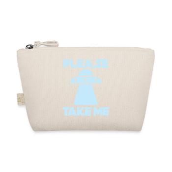 Alien - Kidnapping - Take - away - UFO - Gift - Organic Pouch - nature - Front