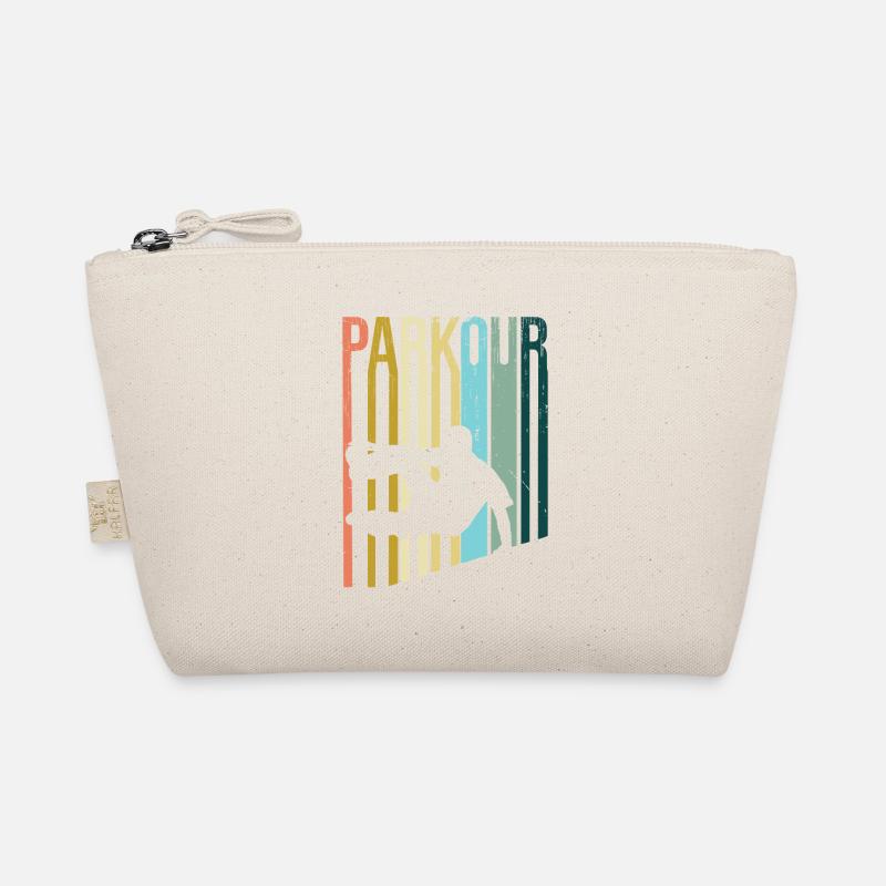 Parkour Retro - Organic Pouch - nature
