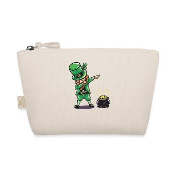 St Patricks tenue de jour T-Rex cadeau Bière Irlande - Trousse biologique - nature - Devant