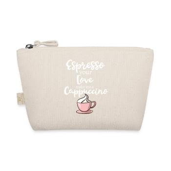 Conception drôle d'espresso de cappuccino de café - Trousse biologique - nature - Devant