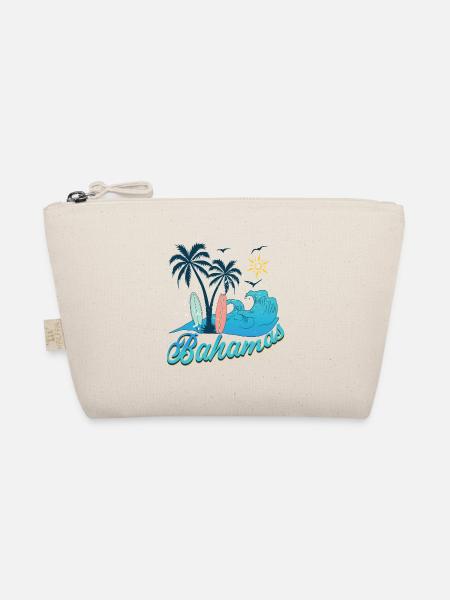 Bahamas holiday sun beach - Organic Pouch - nature - Front