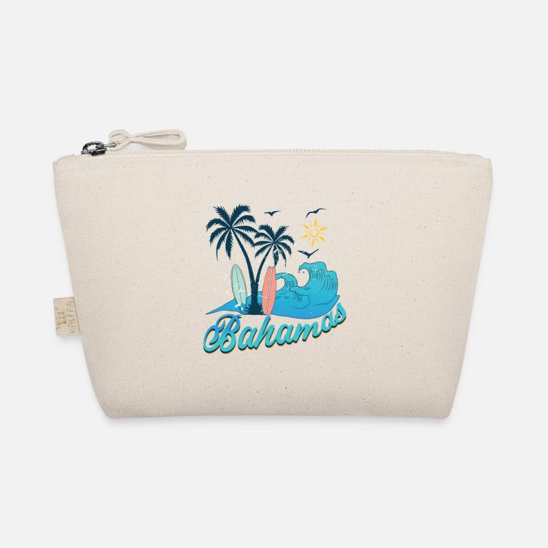 Bahamas holiday sun beach Organic Pouch
