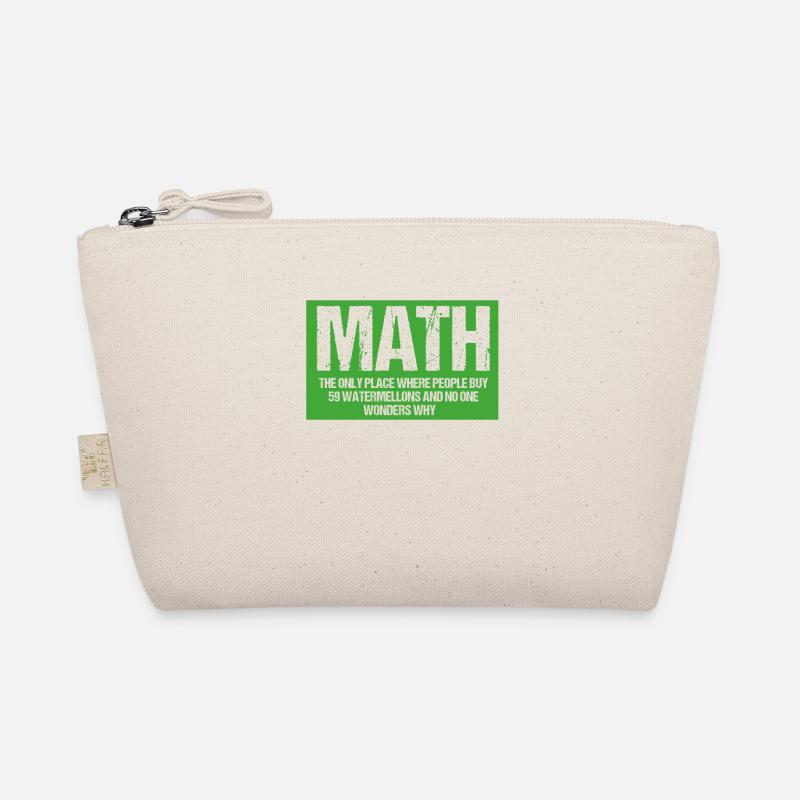 Funny Math - Gift - Shirt Organic Pouch