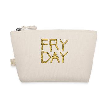 Tee shirt Fry day vendredi frites frites du jour frites frites - Trousse biologique - nature - Devant