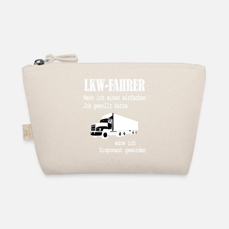 LKW-Fahrer - Beruf Spruch Disponent Geschenk Bio-Täschchen