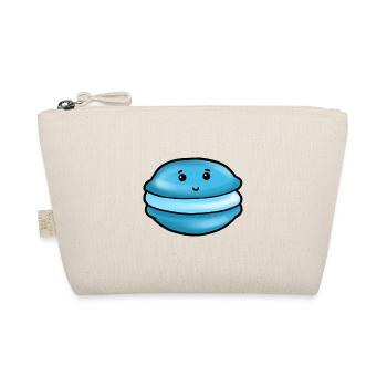 Kawaii Macaroon -Cute Macaroons French Cookie - Organic Pouch - nature - Front