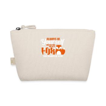 SOYEZ TOUJOURS - FOX - FOX - ENFANTS - DRÔLE - Trousse biologique - nature - Devant