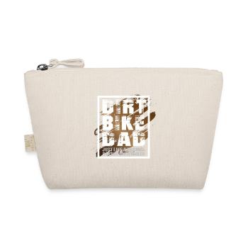 Dirt Bike Dad like a normal Dad but much cooler - Organic Pouch - nature - Front