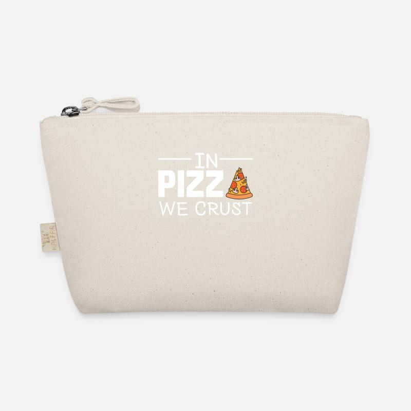 In Pizza We Crust, Pizza Geschenk Spruch Bio-Täschchen