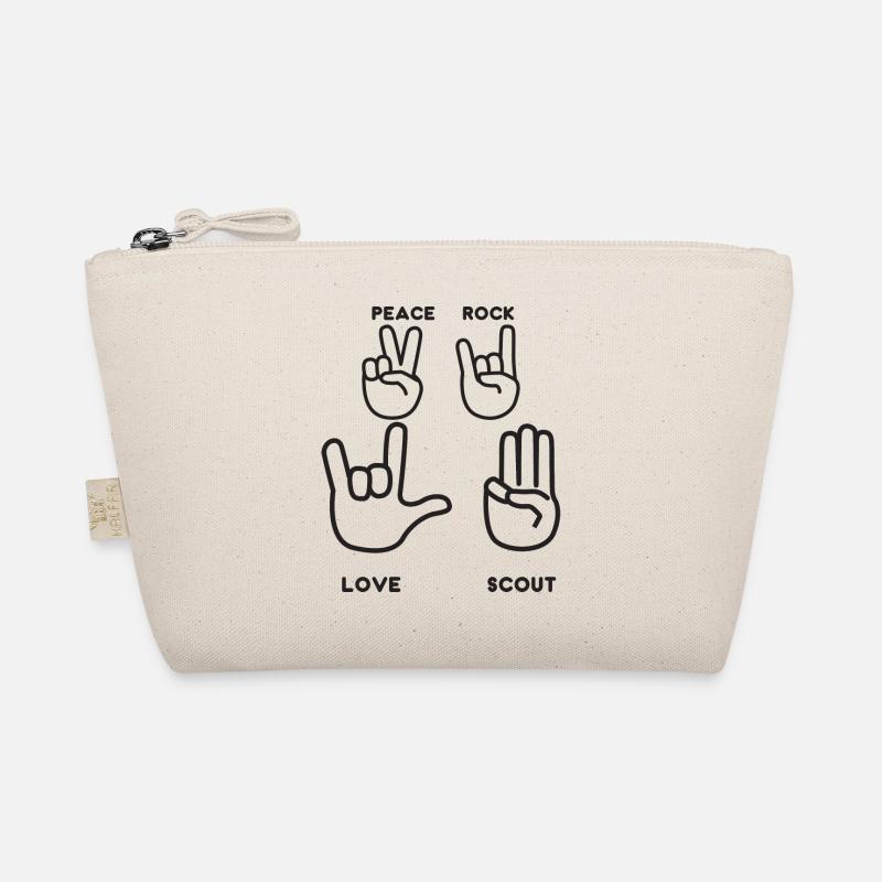 Pfadfinder, Scout, Wölfling, Rover, Geschenk - Bio-Täschchen - Natur
