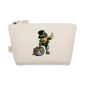Dabbing Leprechaun Leprechaun St Patrick's Day T-shirts - Organic Pouch - nature - Front