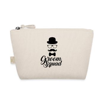 Groom Squad - Gentleman - Nerd - Geschenk - Bio-Täschchen - Natur - Vorne