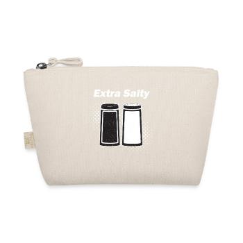 Extra Salty - Funny Quote - Kitchen - Cooking Gift - Bio-Täschchen - Natur - Vorne