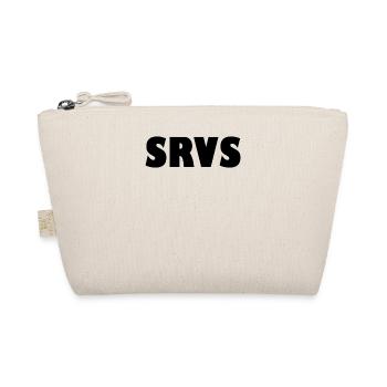 SRVS Servus Hallo Bayern Dialekt Geschenkidee Cool - Bio-Täschchen - Natur - Vorne