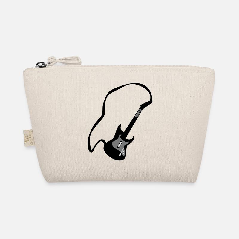 E-Gitarre - Bio-Täschchen - Natur