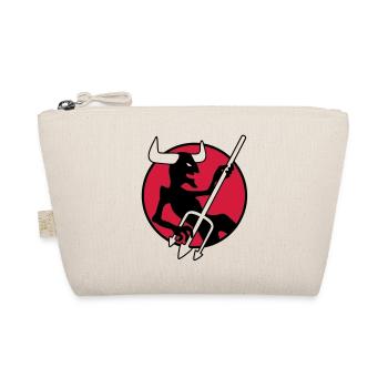 rockin_devil_3c - Bio-Täschchen - Natur - Vorne