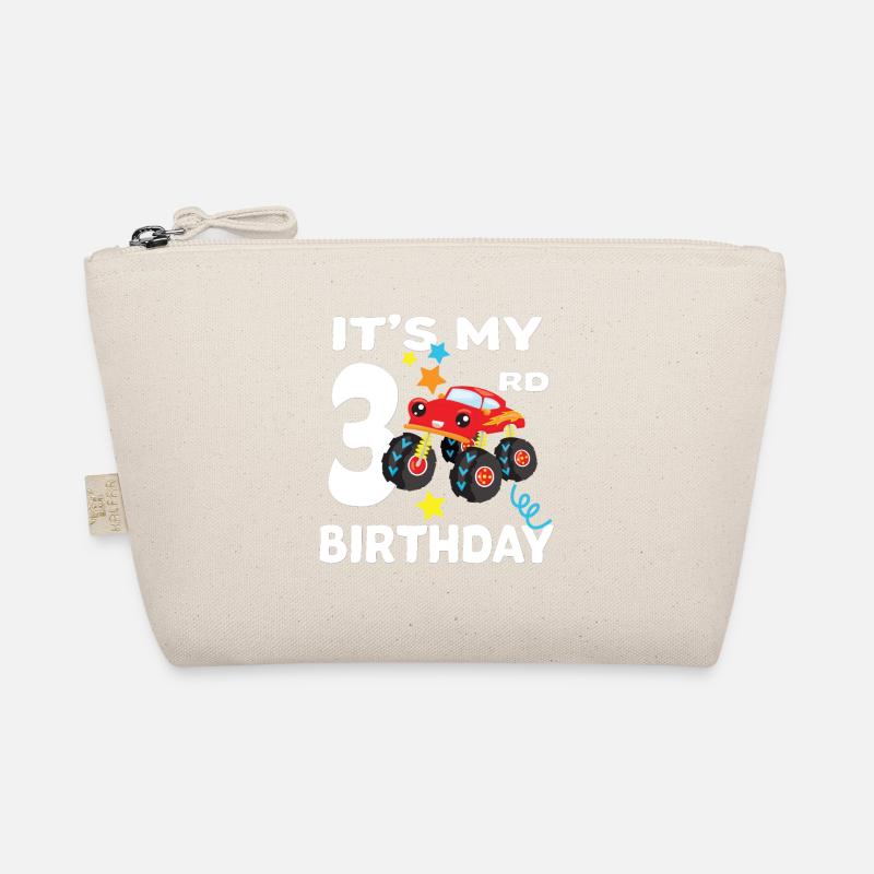 3 Jahre Geburtstag Dritter Birthday Geschenk Three Bio-Täschchen