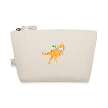 T-Rex - Dinosaur - Tyrannosaurus - Organic Pouch - nature - Front