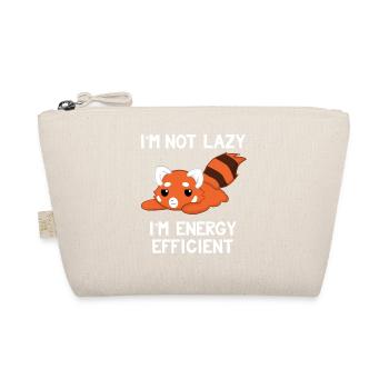 Red Panda - Energy Efficient - Environment - Lazy - Organic Pouch - nature - Front