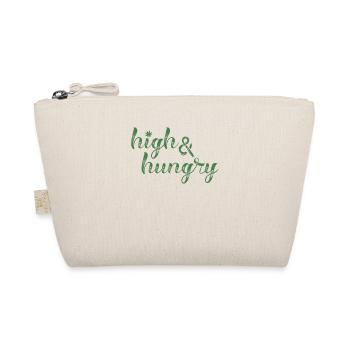 high and hungry hemp jamaica mariuhana chill kif - Organic Pouch - nature - Front